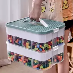 Organizador de Brinquedos e Peças de Montar