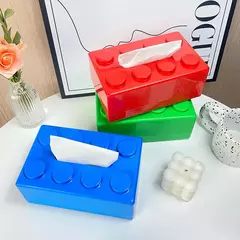 Suporte de Papel em Formato de Bloco de Lego