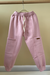 Pantalón felpa rosado