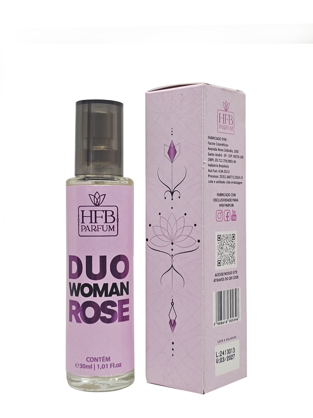 Duo Woman Rose - Comprar em HFB PARFUM