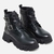 Bota Coturno Feminino Vega Preto