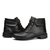 Bota Feminina Cano Curto Cadarço Preto - Bennyshoes