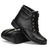 Bota Feminina Cano Curto Cadarço Preto - comprar online