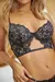 L5730 Bustier soft y braga colaless regulable de puntilla - comprar en línea