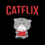 Camiseta Manga Longa Catflix - Bee Nerd