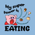 Camiseta My super power is eating - loja online