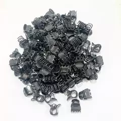 BROCHE CHICO 1.5CM NEGRO PACK X 100UN. 771-27-1