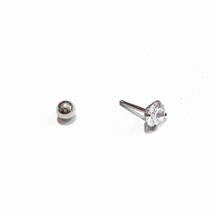 Arito piercing acero quirurgico varios modelos por unidad