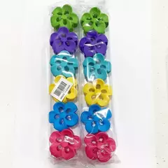 BROCHE PELO COLORES 4.5CM PACK X 12 UN. 1564 - comprar online