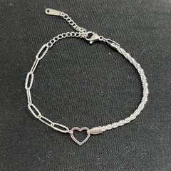 Pulsera acero quirúrgico corazón 1468-29-1