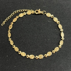 Pulsera acero dorado 1448-101