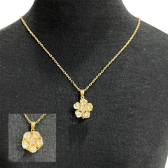 Collar guiratorio flor