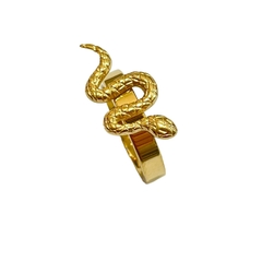 Anillo serpiente acero dorado caja x36 pcs