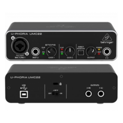 Interface de Audio Behringer UMC22 U-PHORIA