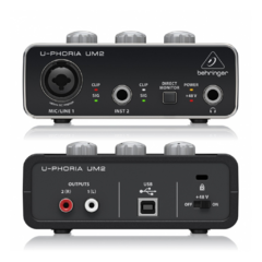 Interface de Audio Behringer UM2 U-PHORIA