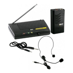 Microfono inalambrico de vincha vhf skp vhf895