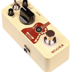 Pedal de efecto micro series Mooer Woodverb para instrumentos Acusticos Reber plate + Modulacion + reberb