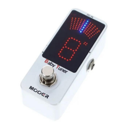 Pedal de efecto micro series Mooer Baby Tuner Afinador alta visibilidad a distancia