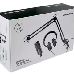 Kit AT2020PK Audiotechnica Microfono AT2020+ Auricular ATH-M20X + Brazo de Soporte en internet