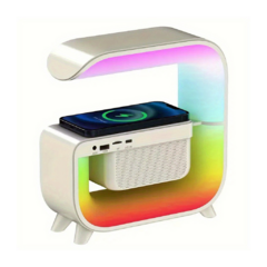 Lampara de Escritorio con cargador RGB Bluetooth, FM G3 - comprar online