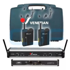 Microfono inalambrico doble de vincha Venetian UT832V en internet