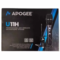 Microfono inalambrico de mano Apogee U11H UHF con alimentacion usb - comprar online