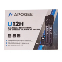 Microfono inalambrico de mano doble Apogee U12H - comprar online