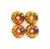 Roda Milk Burning Skull (CLASSIC) 53mm Yellow/Orange 101a