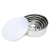 Set 5 Bowls De Acero Inoxidable Con Tapa Recipiente Metálico - Home Store AR