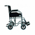 SILLA DE RUEDAS TRANSPORTE ACERO CROMADA FT590 - comprar online