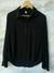 Camisa de fibrana negra