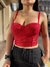 Corset importado rojo