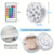 Luz Led Multicolor Sumergible Pileta Pecera Control Remoto en internet