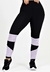 Cropped Em Tela + Calça Legging Com Detalhe Lilás Conjunto Metamorfose | REF: MTF26 - Bella Ativa Fitness store