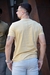 Camiseta Masculina Calvin Klein Jeans Logo Palito Naturals Mostarda na internet