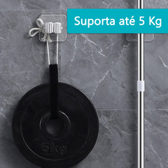 Kit 3 Suportes Adesivo de Vassoura - comprar online