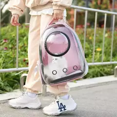 Mochila de Transporte para Cães e Gatos