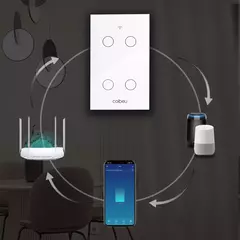 Interruptor Inteligente Alexa e App na internet