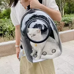 Mochila de Transporte para Cães e Gatos - Happier Store