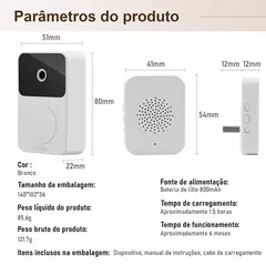 Campanhia Smart com Câmera App - comprar online