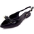 Sapatilha Slingback Verniz Preto