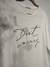 Blusa TShirt Me em malha lisa off white com estampa dont´worry - comprar online