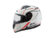 CASCO INTEGRAL HAWK ZX3 BLANCO/ROJO - CERTIFICADO EUROPEO R22-05 en internet