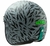 CASCO ABIERTO HAWK ROCKWELL MONSTER PLAIN GRIS/VERDE FLUO en internet