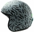 CASCO ABIERTO HAWK ROCKWELL MONSTER PLAIN GRIS/VERDE FLUO - comprar online