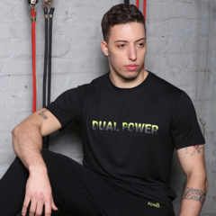 REMERA TRAMA DUAL POWER BASICMAN