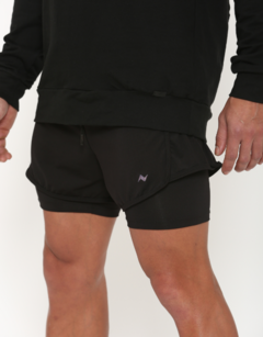 SHORT DEPORTIVO HOMBRE PINO LYCRA - INDEP Sportwear