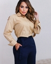 Camisa cropped