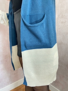 Cardigan blue - comprar online