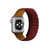 Pulseira para Apple Watch Magnética Couro Elos Vermelho